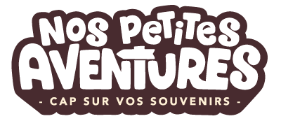 logo nos petites aventures marron vanille 400