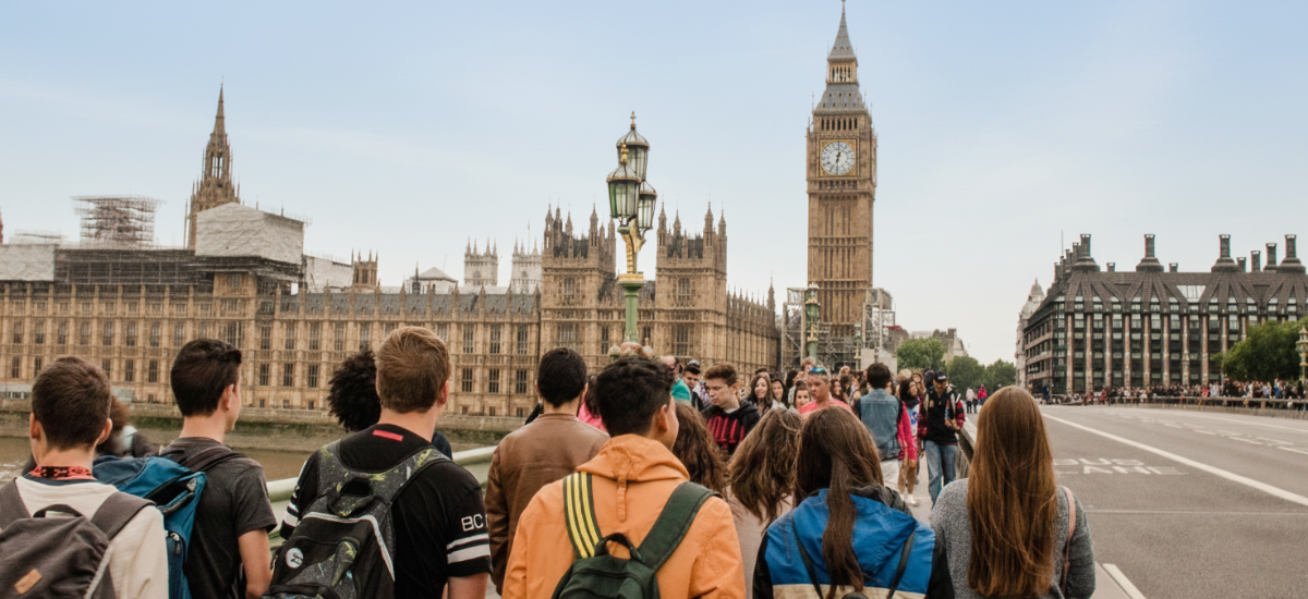 collégiens voyage scolaire londres